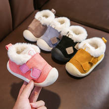 Infant Toddler Boots Winter Warm Plush Baby Girls Boys Snow Boots Outdoor Comfortable Soft Bottom Non-Slip Child Kids Shoes 2024 - buy cheap