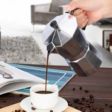 Coffee Maker Aluminum Mocha Espresso Percolator Pot Coffee Maker Moka Pot 1cup/3cup/6cup/9cup/12cup Stovetop Coffee Maker 2024 - buy cheap
