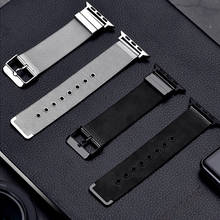 Ремешок для наручных часов Apple Watch 5 4 3 2 1 38 мм 40 мм 42 мм, длина-44 мм, ремешок для часов, Миланская петля, браслет из нержавеющей стали браслет ремешок для Аксессуары для Iwatch 2024 - купить недорого