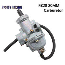 Powermotor pz20 20mm carburador da motocicleta carb para 50cc 70cc 90cc 110cc 125cc 135 para kazuma atv quad ir karts moped sunl hk110 2024 - compre barato