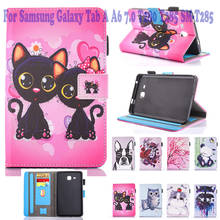 Fashion Cat Unicorn Owl 2016 Tab 7.0 Case For Samsung Galaxy Tab A 7.0 T280 T285 SM-T285 Case Cover Tablet Silicon Funda 2024 - buy cheap