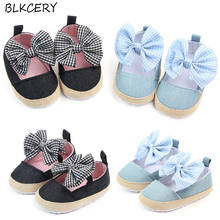 New Brand Shoes Newborn Baby Girl Shoes Infant Loafers 1 Year Old Soft Sole Crib Shoes with Bow Toddler Slippers Mary Jane Flats 2024 - buy cheap