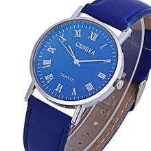 Luxury Brand Leather Fashion Bracelet Quartz Watch Men Women Wristwatch Clock Relogio Masculino Feminino clasic 2024 - buy cheap