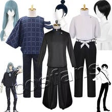 Jujutsu Kaisen Getou Suguru/Mahito/Yuuta Okkotsu Cosplay Black Blue Uniforms Mens Yuuta Okkotsu Mahito Costumes Wig Full Set 2024 - buy cheap