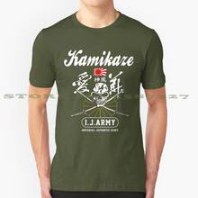Camiseta del ejército Imperial japonés Kamikaze, camisa a la moda con diseño de ataque suicida, defensa especial de suelo del ejército japonés 2024 - compra barato