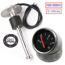 100MM 150MM 200MM 250MM 300MM Water Level Sensor with 52MM Water Level Gauge 0-190ohm Water Tank Level Indicator Meter Empty Ful 2024 - buy cheap
