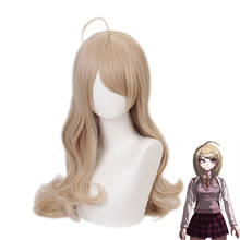 Peruca para cosplay danganronpa v3, peruca longa para mulheres, resistente ao calor, sintética, para festas 2024 - compre barato