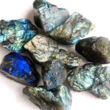 Colorful Natural Labradorite Crystal Rough Stone Moonstone Raw Gemstone Moonlight Healing Decoration Crafts 2024 - buy cheap