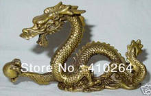 Colección estatua tallada de dragón de cobre chino 2024 - compra barato
