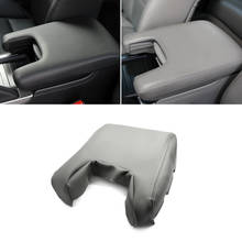 For Acura TL 2009 2010 2011 2012 Microfiber Leather Car Center Console Lid Armrest Cover Protection Trim Gray 2024 - buy cheap