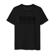 Camiseta masculina bdsm algodão 2024 - compre barato