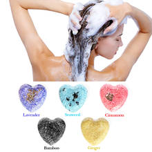 5 sabores de cabelo orgânico sólido shampoo barra crescimento cabelo alisamento escurecimento frio processado artesanal 100% puro vegan shampoo sabão 2024 - compre barato