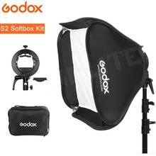 Godox-soporte tipo S Bowens S2, Softbox con soporte Bowens para Canon Nikin Godox V1 TT685 V860II AD200 AD400PRO Fla 2024 - compra barato
