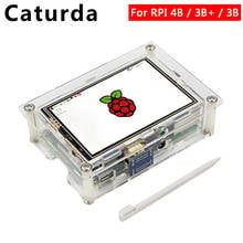 Raspberry Pi-pantalla táctil de 3,5 pulgadas, Monitor LCD de 480x320 para Raspberry Pi 4 3 Modelo B 3B Plus 3B + 2024 - compra barato