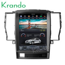 Krando-gps multimídia automotivo, android 9.0, 4g, 32g, 12.1 '', tela vertical, tesla, navegação wi-fi, áudio para toyota crown 2008 a 2012 2024 - compre barato