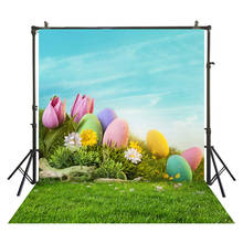 HUAYI Easter Day Photography Backdrop Newborns Baby Child Easter Spring Photo Booth Background Studio Portraits Backdrop W-3823 2024 - buy cheap