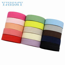 E-20519-1220 18mm”Solid color  Elastic Ribbon Printed, DIY handmade accessories, packaging decorative ribbon 2024 - buy cheap