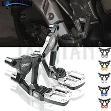 Para honda x adv X-ADV 750 xadv750 xadv 2017 2018 acessórios da motocicleta dobrável traseiro pé pegs apoio para os pés do passageiro traseiro pé conjunto 2024 - compre barato