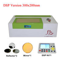 Máquina de corte láser CO2 3020, grabador, interfaz usb, 40W, para madera acrílica, 110V, 220V, sistema DSP 2024 - compra barato