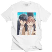 Trendy Ritsuka Uenoyama And Mafuyo Satou Tshirt Men Short Sleeves Cotton T-shirt O-neck Print Manga Anime Given T Shirt Clothing 2024 - buy cheap