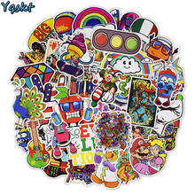 50 Pcs Color Funny Stickers for Car Motorcycle Laptop Luggage Phone Home Decor Fashion Vinyl Decals Cool DIY Waterproof Sticker 2024 - buy cheap