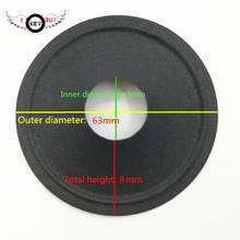 4pcs/Lot Black Speaker Paper Cones 2.5 Inch Small Tweeter Accessories Cones 63 MM 13.5 MM 8 MM Speaker Repair  DIY Accessories 2024 - buy cheap