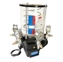 Bomba de lubricación eléctrica, interruptor de flotador PLC para forja, estampado, máquina agrícola, camión de imitación, grasa lubricante, 6L 2024 - compra barato