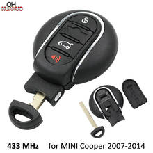 4/3+1 Buttons Smart Remote Car Key Fob 433MHz for BMW Mini Cooper 2007 2008 2009 2010 2011 2012 2013 2014 2024 - buy cheap