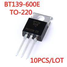 10PCS/LOT New BT139-600E TO-220 Triac 16A 600V In Stock 2024 - buy cheap