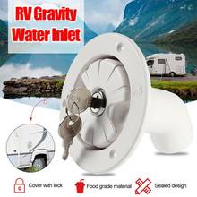 RV Accessories Fresh Water Fill Hatch Inlet Filter Lockable For Boat Camper Trailer White Caravan Camping Motorhome Accessories 2024 - buy cheap