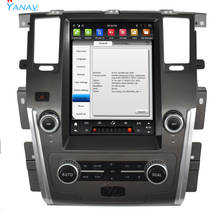 2Din Car radio dvd Android stereo receiver For Nissan Patrol 2016-2019 vertical screen tesla style dvd player Car GPS navigation 2024 - buy cheap