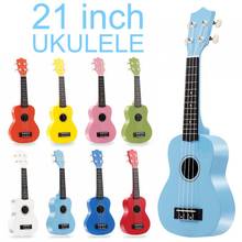 21 Inch Ukulele Soprano Carbon Fiber Colorful Acoustic 4 Strings Hawaii Guitar Instrument for Children and Music Beginner 2024 - buy cheap
