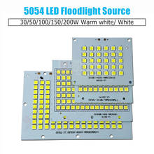 Holofote de led smd5054, placa de alumínio para iluminação, placa de led, 10 peças, 30w, 50w, 100% w, 100w, 150w, smd5054 2024 - compre barato