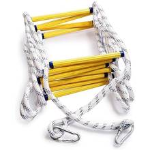 GTBL 6.5ft Flexible Ladder Rope Ladder Insulated Ladder Rescue Ladder Rock Climbing Anti-Skid Engineering Rope Ladder 2024 - buy cheap