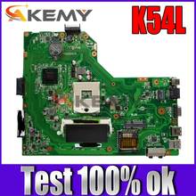 Akemy K54L Laptop motherboard for ASUS K54L K54LY X54H NoteBook Computer Test original motherboard REV2.0 GM 2024 - buy cheap