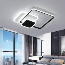 Lámpara de techo LED moderna y a la moda para dormitorio, sala de estar, sala de estudio, lámpara de techo interior, iluminación de araña simple 2024 - compra barato