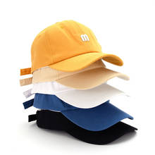 Street Hip Hop Brand English Embroidery Personalized Ribbon Men and Women Black White Orange Baseball Cap Snapback Sun Hat 2024 - buy cheap