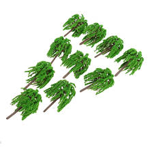 10 Pieces Model Trees Train Railway Wargame Railroad Scenery Landscape Layout 1:150 2024 - buy cheap