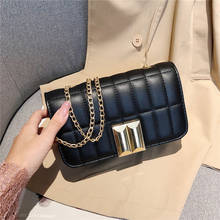 High quality leather women's shoulder bag fashion new ladies messenger bag metal chain large capacity handbag girl bag discount 2024 - buy cheap
