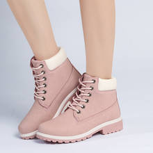 Botines de nieve a la moda para mujer, botines de camuflaje para otoño e invierno, novedad de 2021 2024 - compra barato