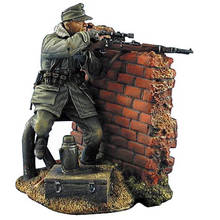 Unpainted Sniper with Base Resin Figure 1/35 Scale Model Kit Assembly Models Kit Resin Colorless Self-Assembled Toy No.380 2024 - buy cheap
