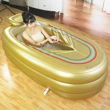 Banheira dobrável adulto inflável, banheira de plástico reforçada, tamanho grande 2024 - compre barato