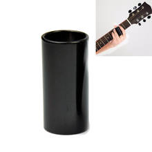 1pc Guitar Slide Black Stainless Steel Finger Knuck 2024 - buy cheap