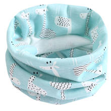 New Autumn Winter Baby Girls Cotton Scarf Children Scarf Bibs Warm Boys Girls O Ring Scarf Lovely Kids Collar Children Bufandas 2024 - buy cheap