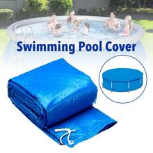 Round Pool Cover Thick Swimming Pool Dust Rainproof Pool Cover Ground Cloth Tarpaulin For Outdoor Family Garden Pool Accessories 2024 - buy cheap