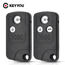 KEYYOU-carcasa de llave remota para Honda Civic Accord CR-V Odyssey 2013-2015, reemplazo de entrada sin llave, llave inteligente Fob de 2/3 botones, 10X 2024 - compra barato