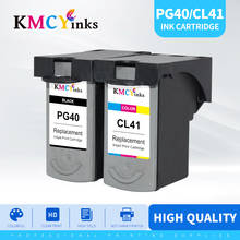 KMCYinks-cartuchos de tinta PG 40 CL 41 para impresora Canon, PG-40, Pixma, iP1800, iP1200, iP1600, MX300, MX310, MP160, MP140 2024 - compra barato