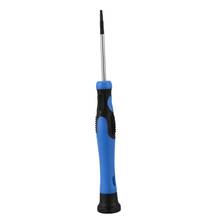 Mango antideslizante T6, destornillador Torx de seguridad, punta magnética, color negro, azul, caliente 2024 - compra barato