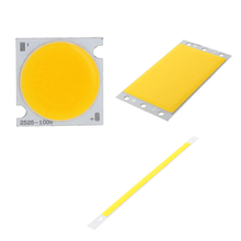 Módulo de chip de led cob 12-33v, módulo de chip led de alumínio com chip cob 5w-40w 3000k 6500k, 1 peça 2024 - compre barato