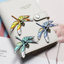 MAXSIN FUN 1 Pc High Quality Cute Dragonfly Sticker Embroidery Patches  Iron On Bag Jeans Clothes Decoration DIY Accessories 2024 - buy cheap